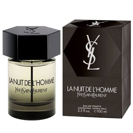 Yves Saint Laurent La Nuit de L'Homme Eau de Toilette Pria 100ml – Parfum Maskulin Asli