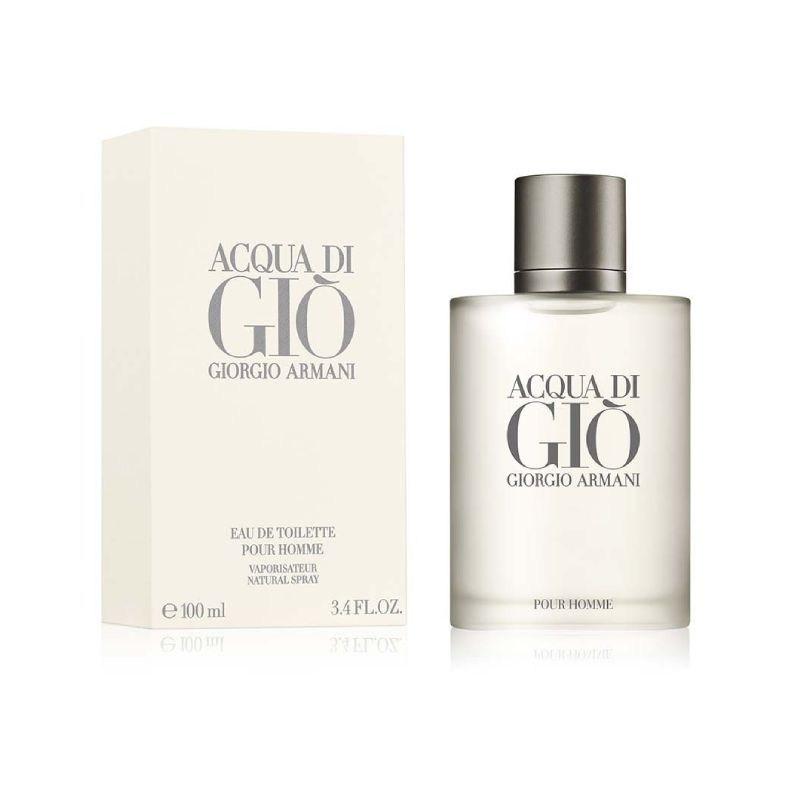 Giorgio Armani Acqua di Giò Eau de Toilette Pria 100ml – Parfum Original Segar Tahan Lama