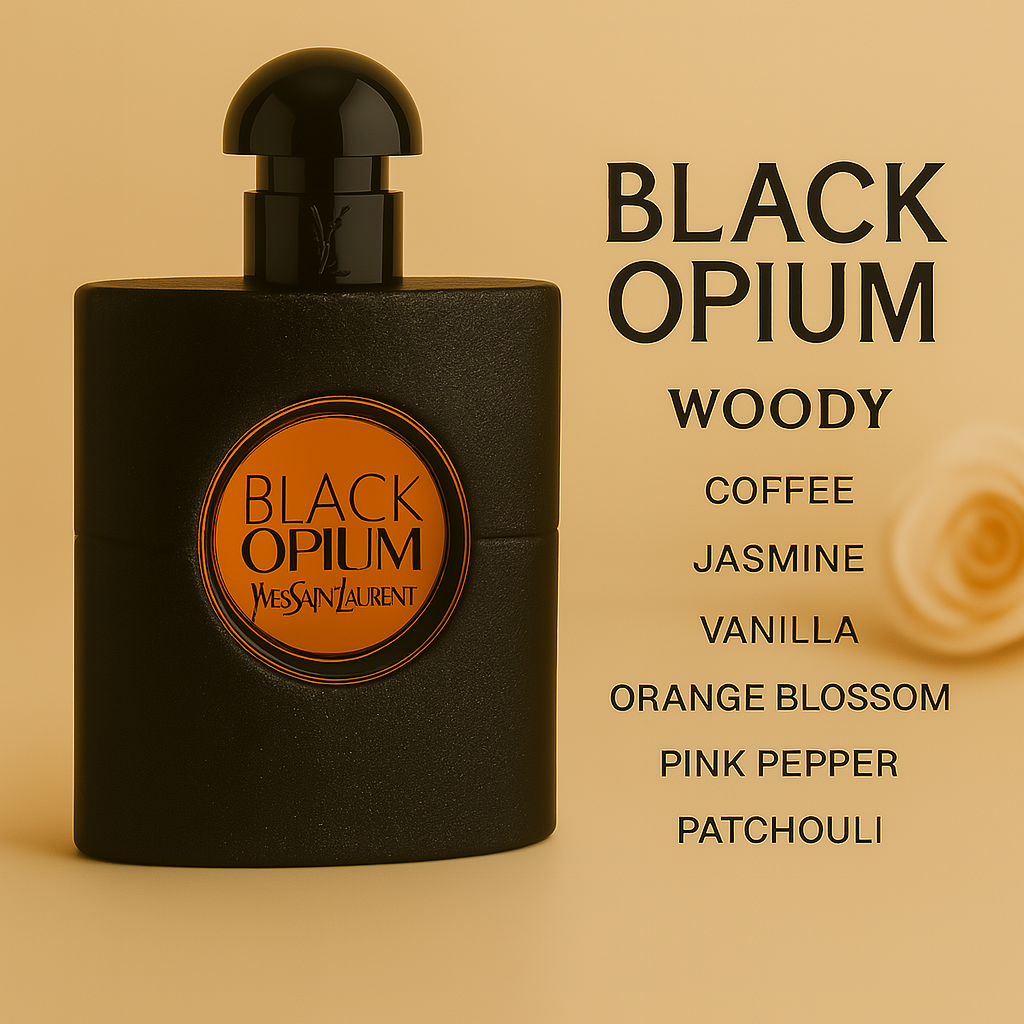 Yves Saint Laurent Black Opium Eau de Parfum Wanita 90ml Parfum Asli Manis & Tahan Lama