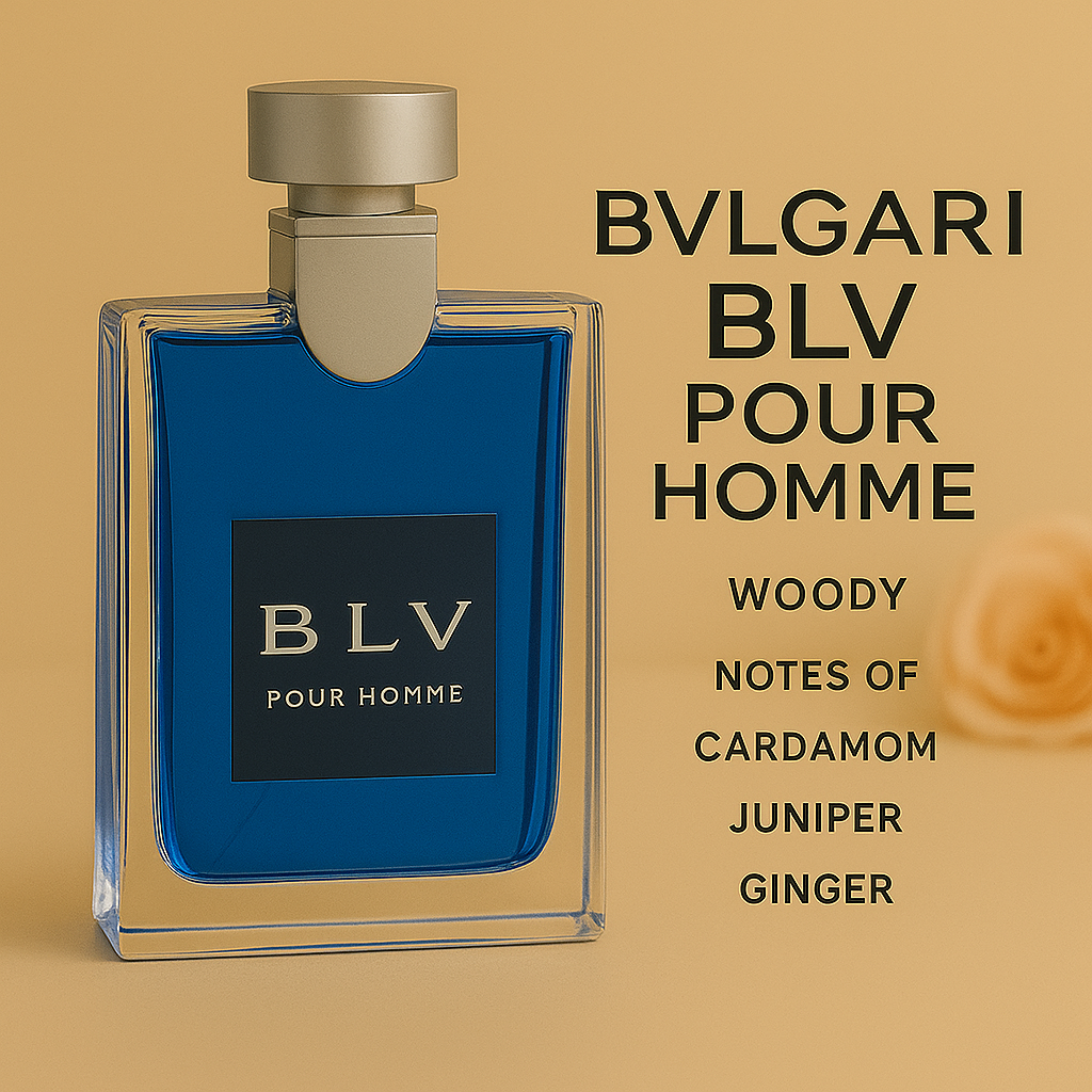 Bvlgari BLV Pour Homme Eau de Toilette Pria 100ml Parfum Asli Maskulin Segar