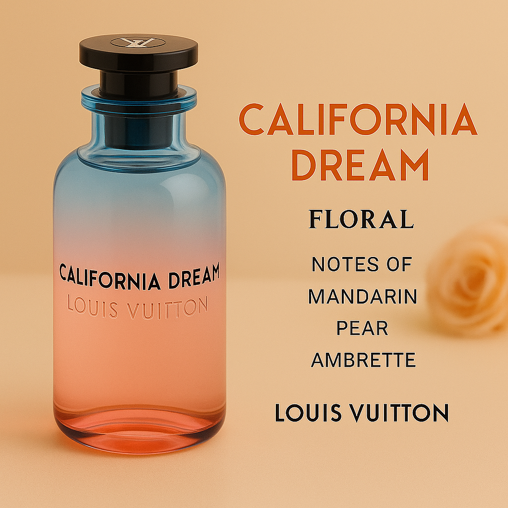 Louis Vuitton California Dream Eau de Parfum Uniseks 100ml Parfum Asli Segar Premium