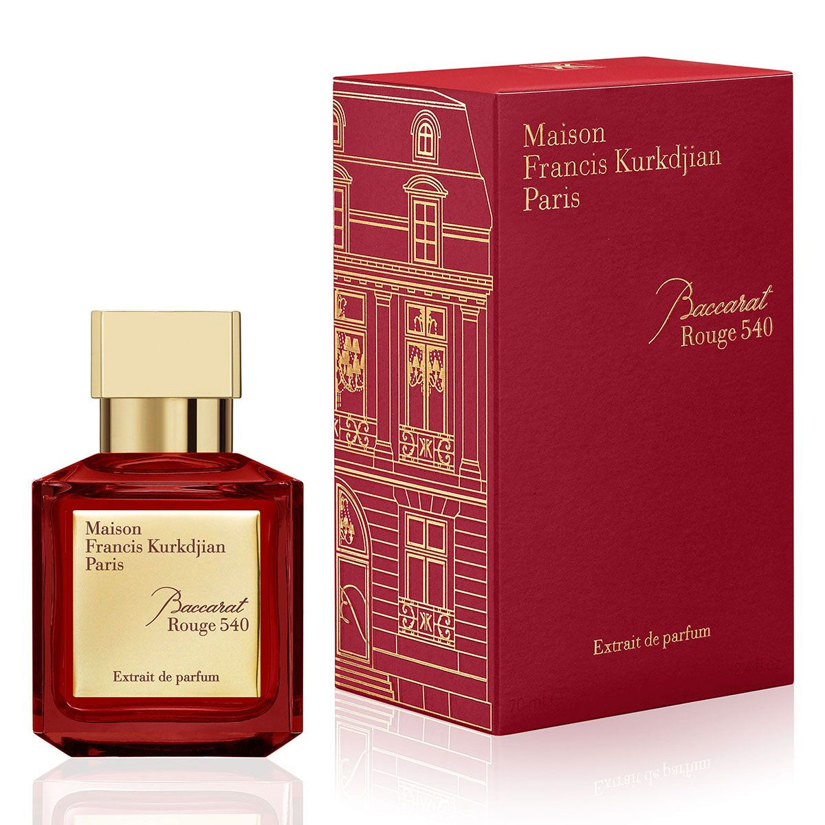 Maison Francis Kurkdjian Baccarat Rouge 540 Eau de Parfum Unisex 70ml Parfum Asli Premium Tahan Lama