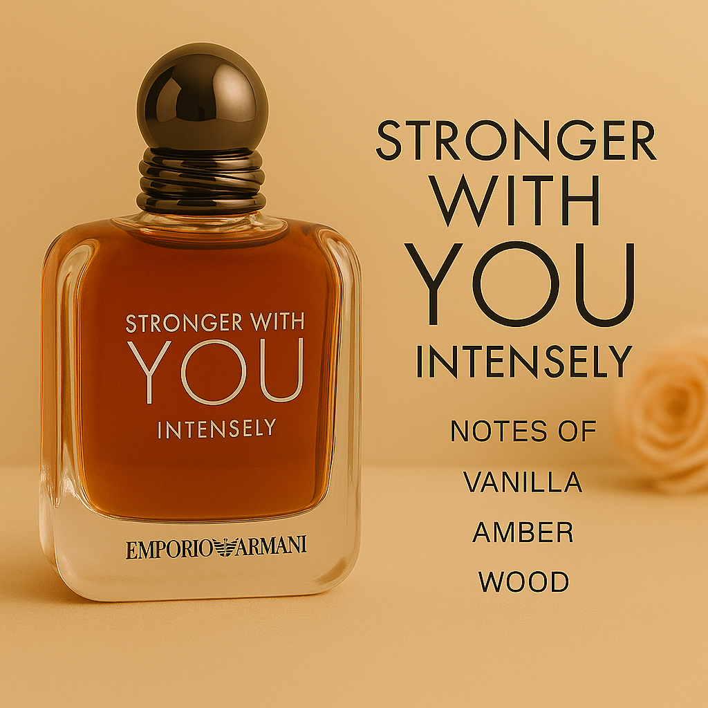 Giorgio Armani Stronger With You Eau de Parfum Pria 100ml Parfum Original Hangat Tahan Lama