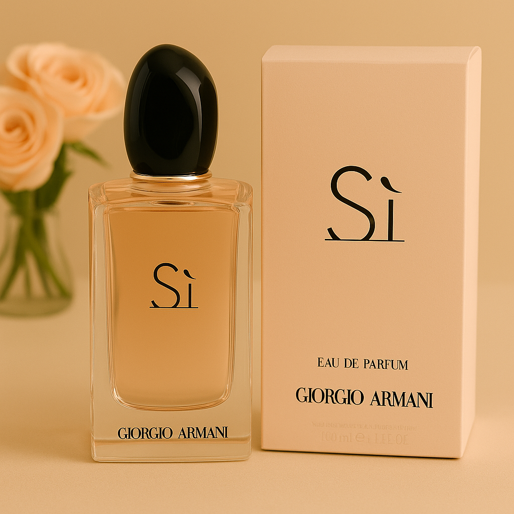 Giorgio Armani Si Eau de Parfum Wanita 100ml Parfum Original Elegan Tahan Lama