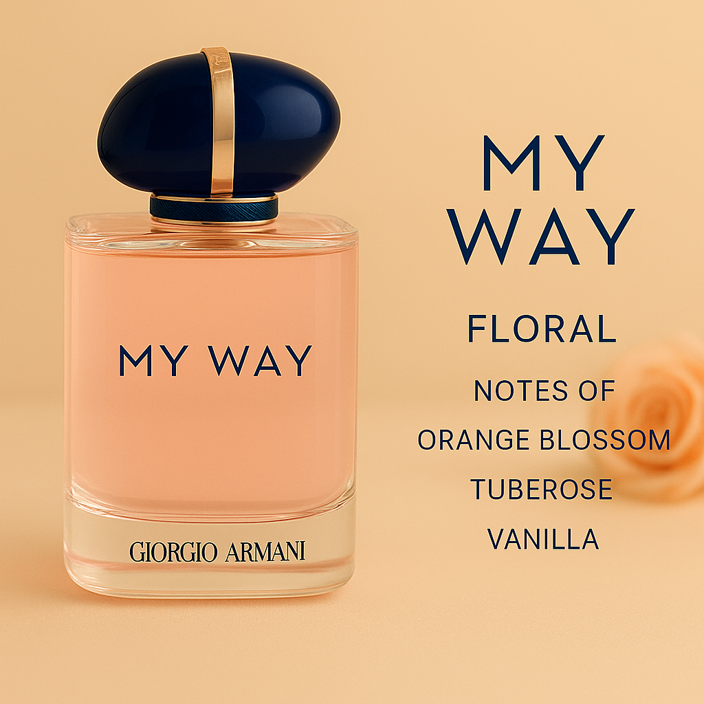 Giorgio Armani My Way Eau de Parfum Wanita 90ml Parfum Original Feminin Tahan Lama