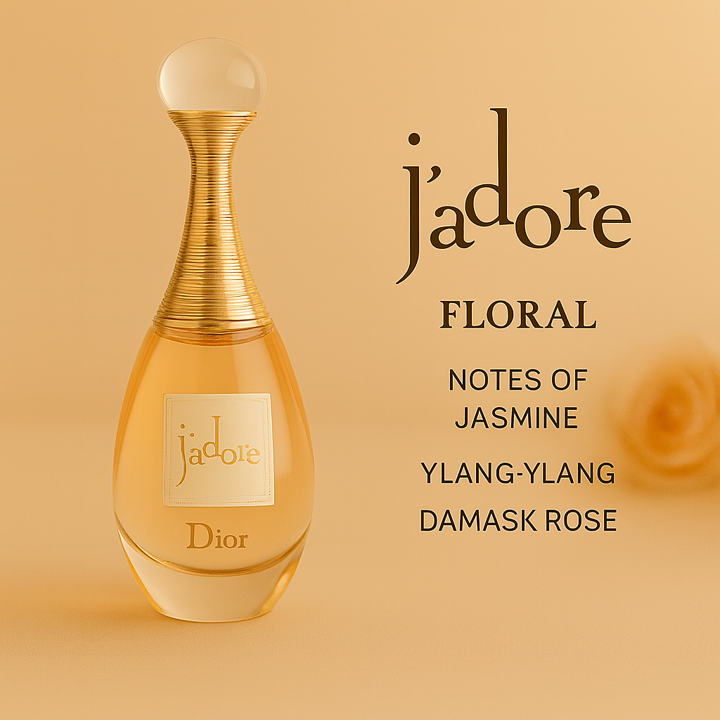 Dior J'adore Eau de Parfum Wanita 100ml Parfum Original Elegan Tahan Lama