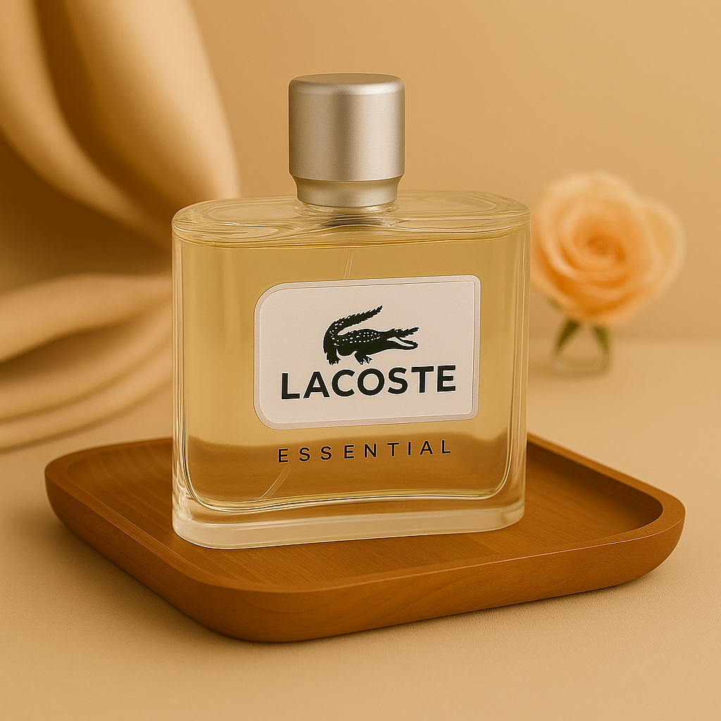 Lacoste Essential Eau de Toilette Pria 125ml Parfum Asli Segar &amp; Maskulin