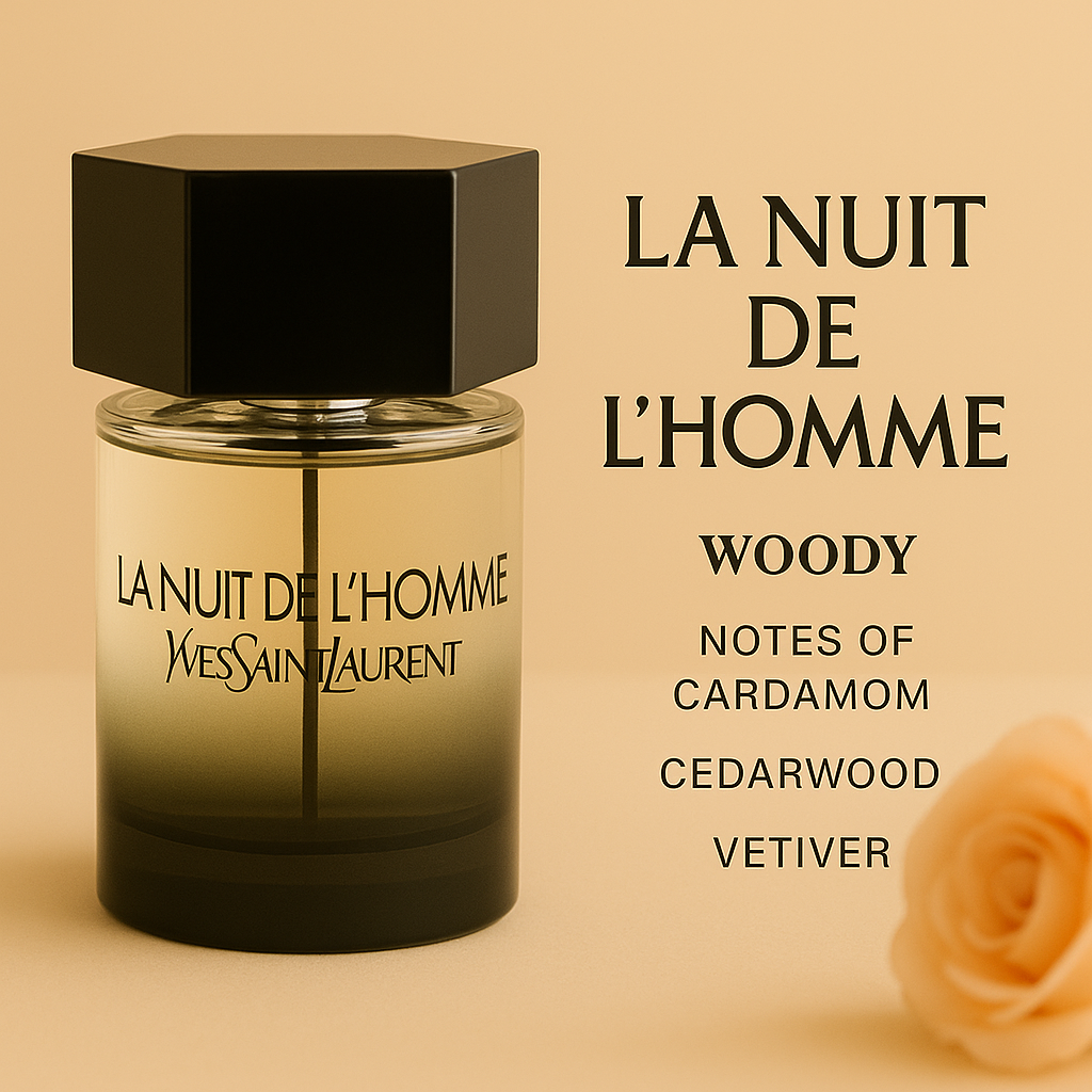 Yves Saint Laurent La Nuit de L’Homme Eau de Toilette Pria 100ml – Parfum Original Maskulin