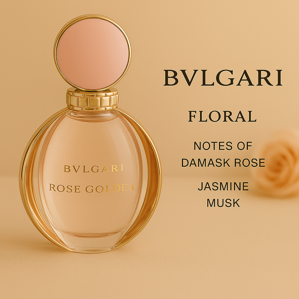 Bvlgari Rose Goldea Eau de Parfum Wanita 90ml Parfum Asli Elegan