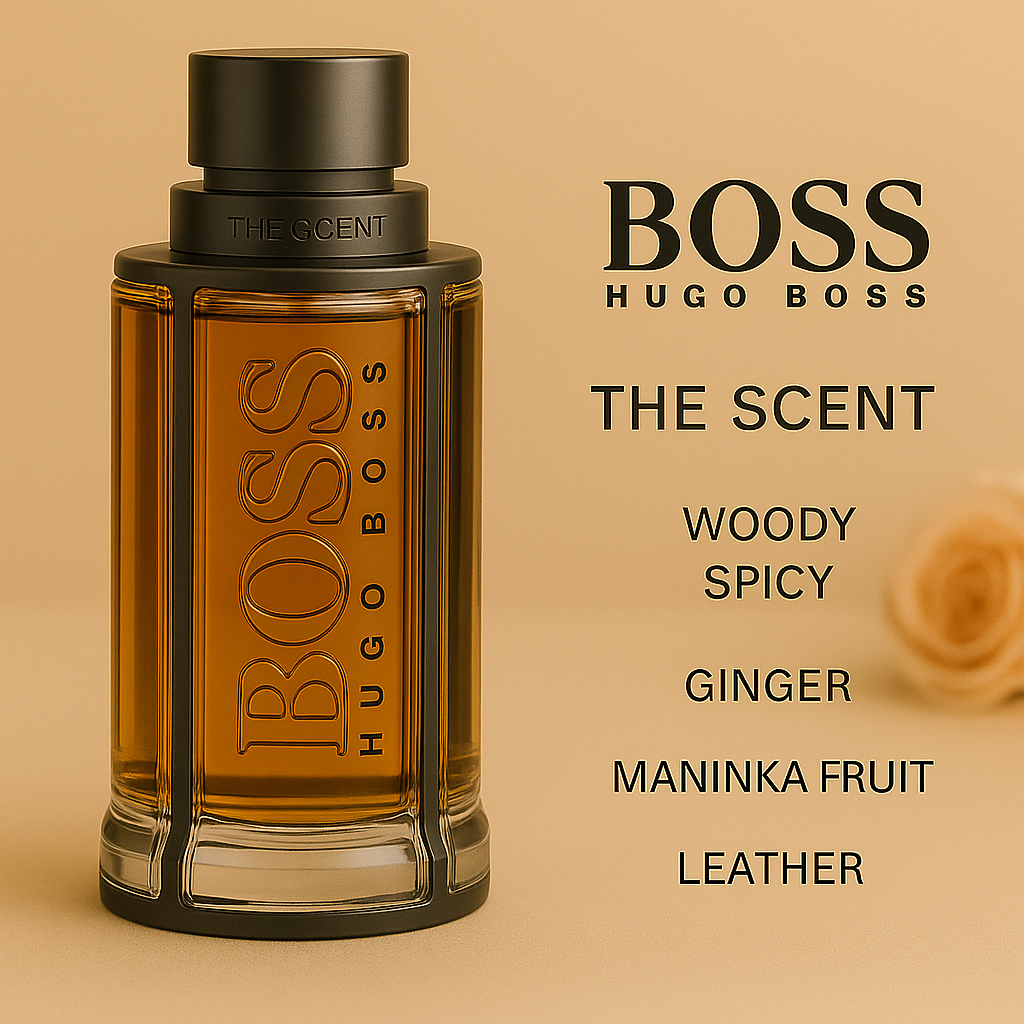 Hugo Boss The Scent Eau de Toilette Pria 100ml Parfum Original Hangat Tahan Lama